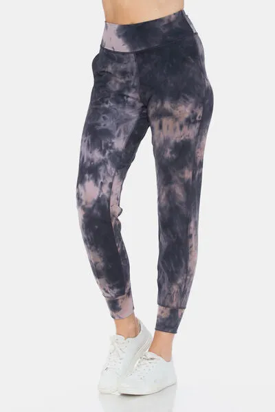 Leggings Depot Tie-Dye High Waist Cropped Leggings sold by Charming Charlie product image thumbnail 4