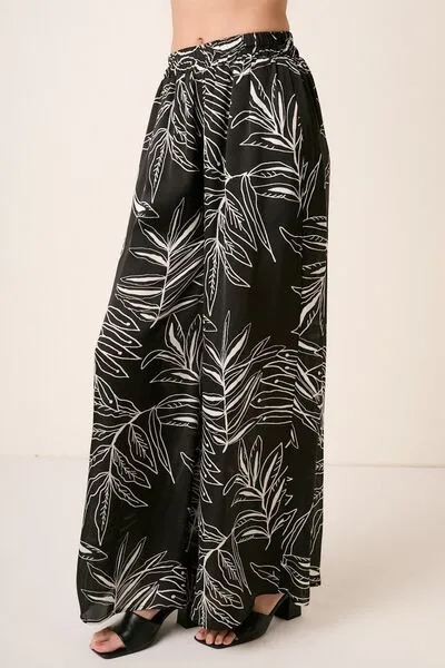 Mittoshop Printed Wide Leg Pants sold by Charming Charlie product image thumbnail 4