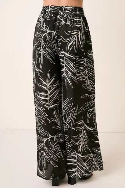 Mittoshop Printed Wide Leg Pants sold by Charming Charlie product image thumbnail 2
