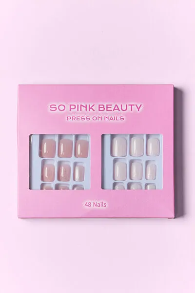 SO PINK BEAUTY Press On Nails 2 Packs sold by Charming Charlie product image thumbnail 2