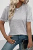 Round Neck Short Sleeve T-Shirt sold by Charming Charlie