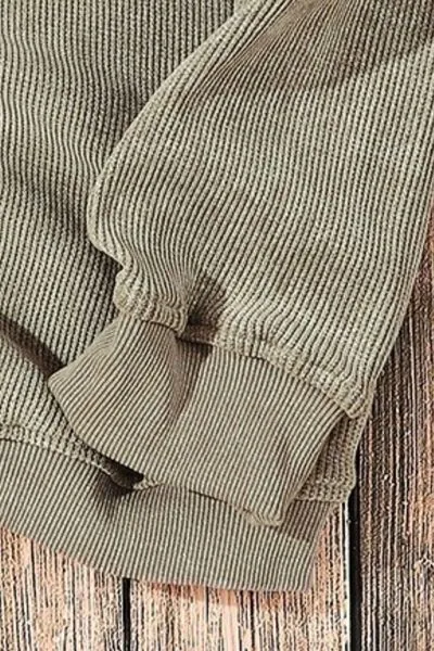 Lucky Clover Sequin Round Neck Sweatshirt sold by Charming Charlie product image thumbnail 3