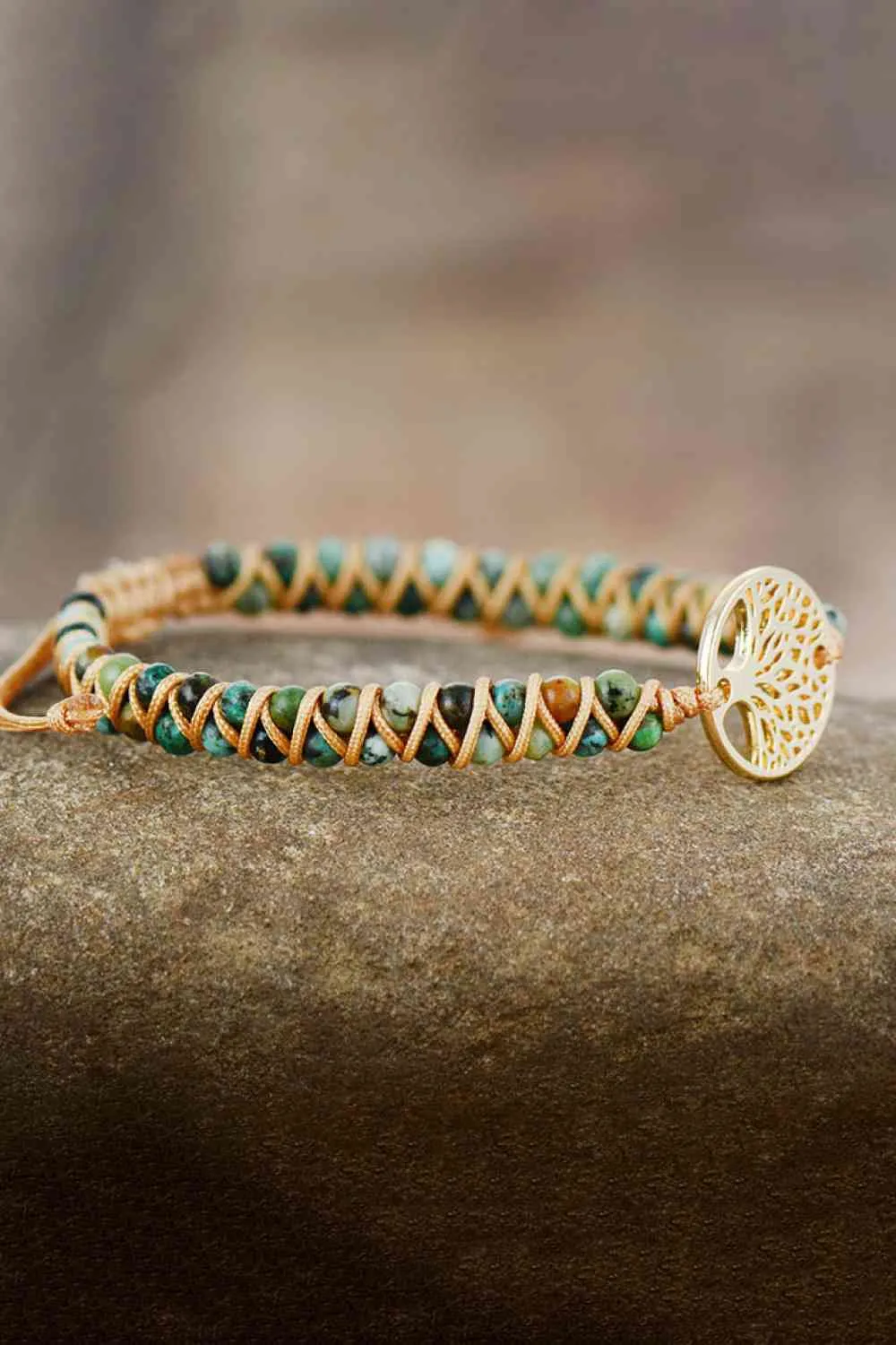 Handmade Tree Shape Beaded Copper Bracelet sold by Charming Charlie product image thumbnail 3