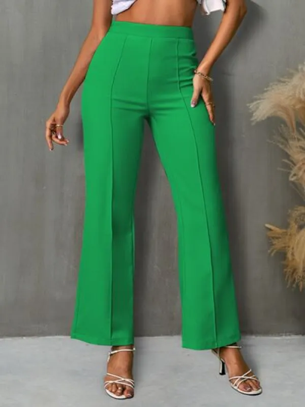 High Waist Straight Pants sold by Charming Charlie