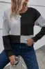 Color Block Round Neck Dropped Shoulder T-Shirt sold by Charming Charlie