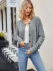 Button Up Dropped Shoulder Cardigan sold by Charming Charlie