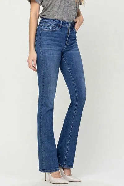 Vervet by Flying Monkey High Waist Bootcut Jeans sold by Charming Charlie product image thumbnail 3