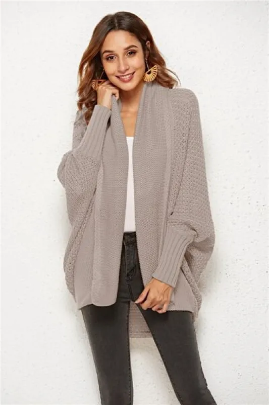 Open Front Batwing Sleeve Cardigan sold by Charming Charlie