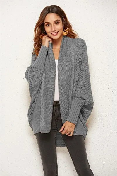 Open Front Batwing Sleeve Cardigan sold by Charming Charlie product image thumbnail 5