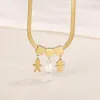 Synthetic Pearl Stainless Steel Necklace sold by Charming Charlie