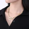 Synthetic Pearl Stainless Steel Necklace sold by Charming Charlie