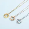 Stainless Steel Pierced Rhinestone Pendant Necklace sold by Charming Charlie