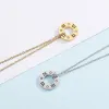 Stainless Steel Pierced Rhinestone Pendant Necklace sold by Charming Charlie