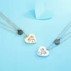 Stainless Steel Double-Layered Heart Pendant Necklace sold by Charming Charlie