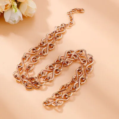 Stainless Steel Lobster Closure Chain Necklace sold by Charming Charlie product image thumbnail 5