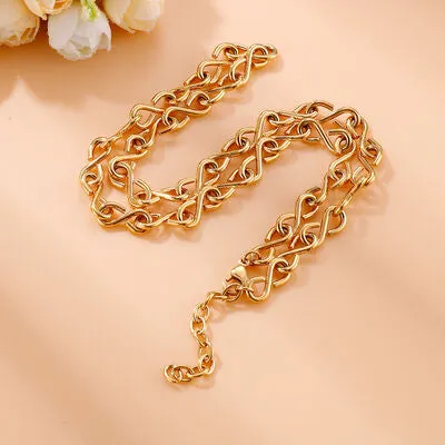 Stainless Steel Lobster Closure Chain Necklace sold by Charming Charlie product image thumbnail 2