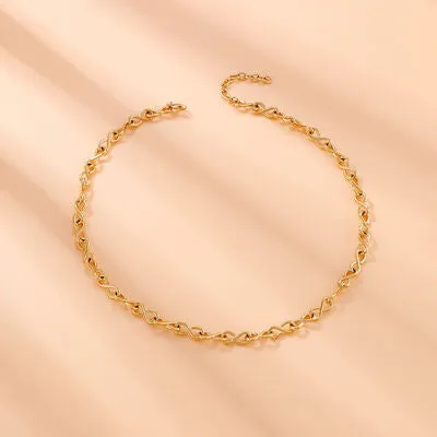 Stainless Steel Lobster Closure Chain Necklace sold by Charming Charlie product image thumbnail 3