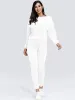 Boat Neck Dropped Shoulder Top and Pants Set sold by Charming Charlie