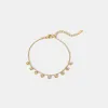 Zircon 18K Gold-Plated Stainless Steel Bracelet sold by Charming Charlie
