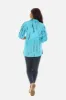 Turquoise Tie-Dye Button-Down Shirt sold by Charming Charlie