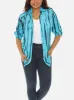 Turquoise Tie-Dye Button-Down Shirt sold by Charming Charlie