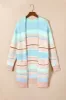 Color Block Pocketed Dropped Shoulder Cardigan sold by Charming Charlie