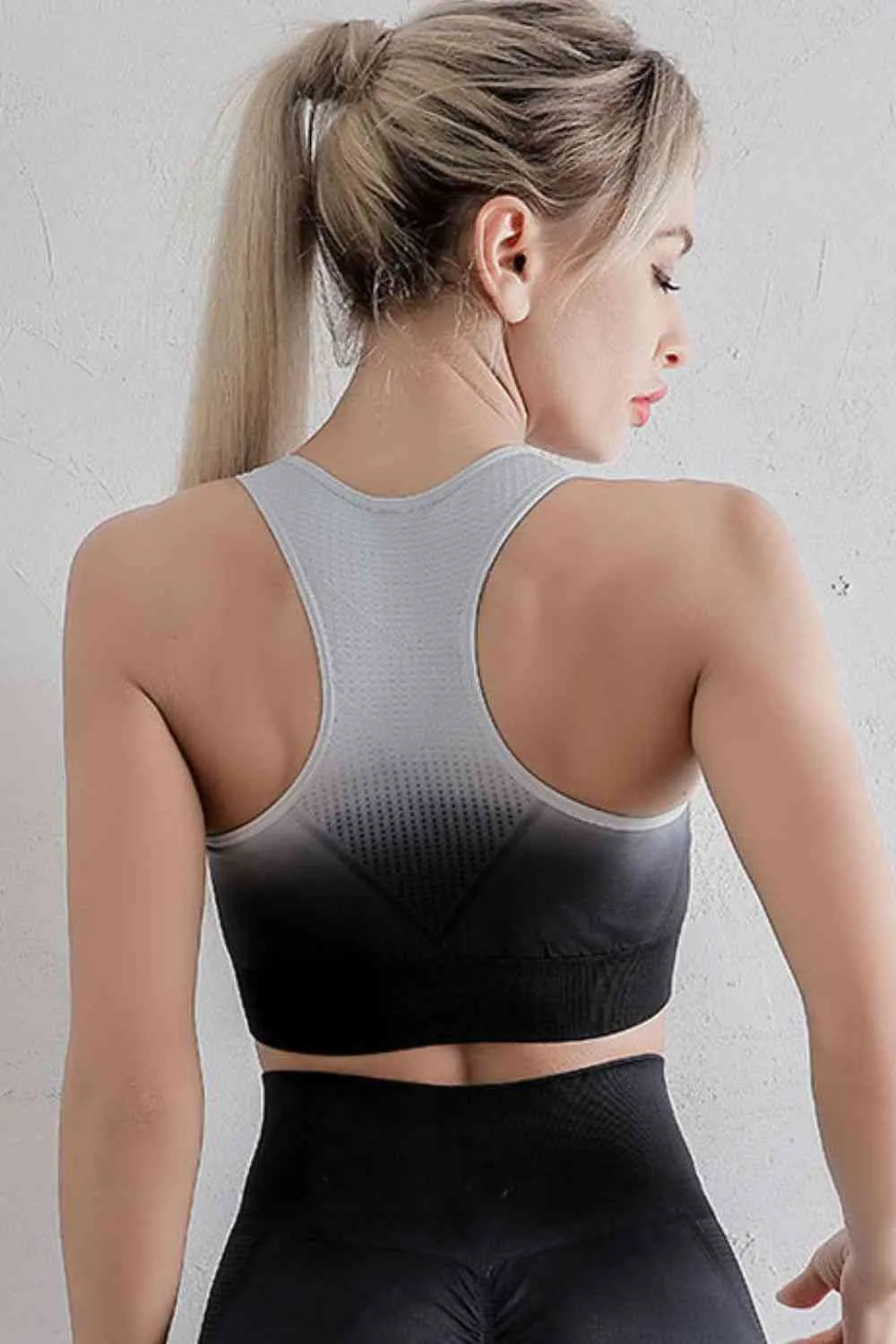 Gradient Sports Bra and Leggings Set sold by Charming Charlie product image thumbnail 2