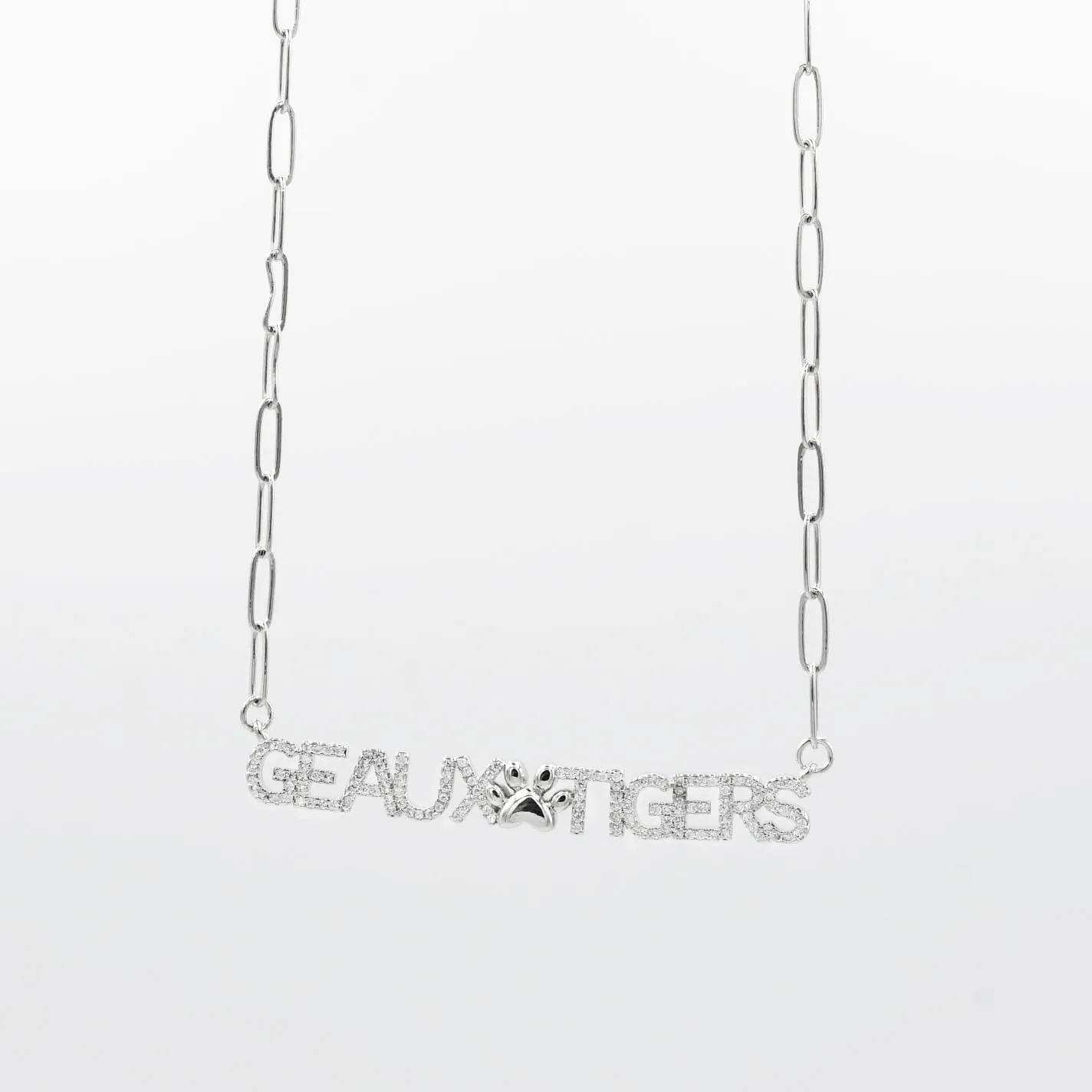GEAUX TIGERS Silver sold by Charming Charlie product image thumbnail 2