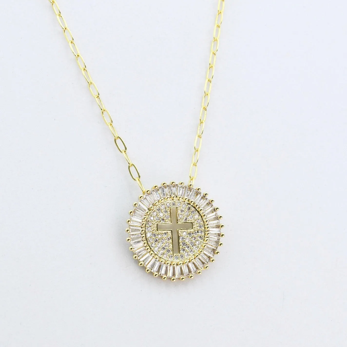 Grace cross Gold I-26 sold by Charming Charlie product image thumbnail 2