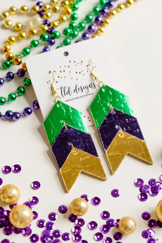 Triple Arrow Mardi Gras sold by Charming Charlie