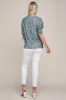 Puff Sleeve Top sold by Charming Charlie