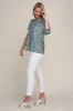 Puff Sleeve Top sold by Charming Charlie