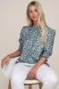 Puff Sleeve Top sold by Charming Charlie
