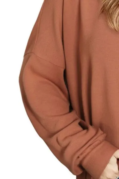 Leopard Round Neck Long Sleeve T-Shirt sold by Charming Charlie product image thumbnail 4