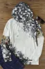 Printed Drawstring Kangaroo Pocket Hoodie sold by Charming Charlie