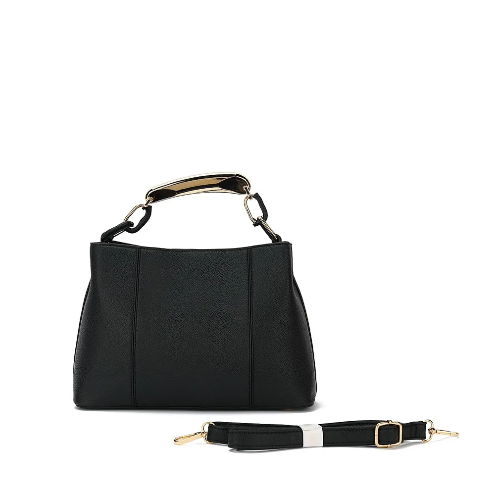 Metal Handle Crossbody sold by Charming Charlie