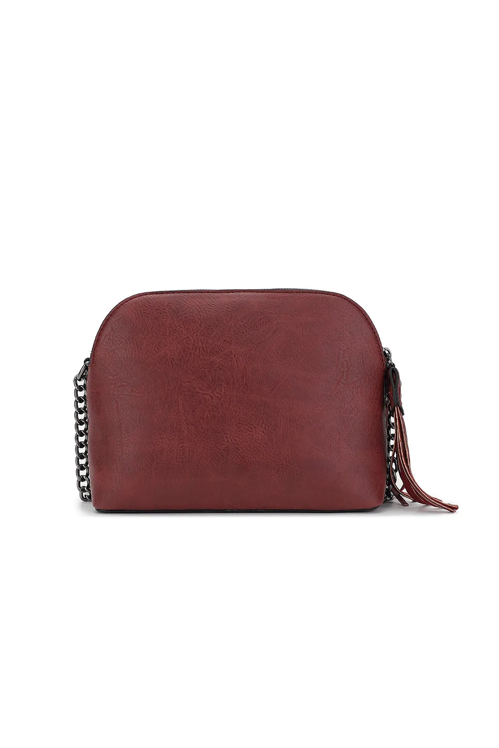 TRIPLE COMPARTMENT CROSSBODY sold by Charming Charlie product image thumbnail 4