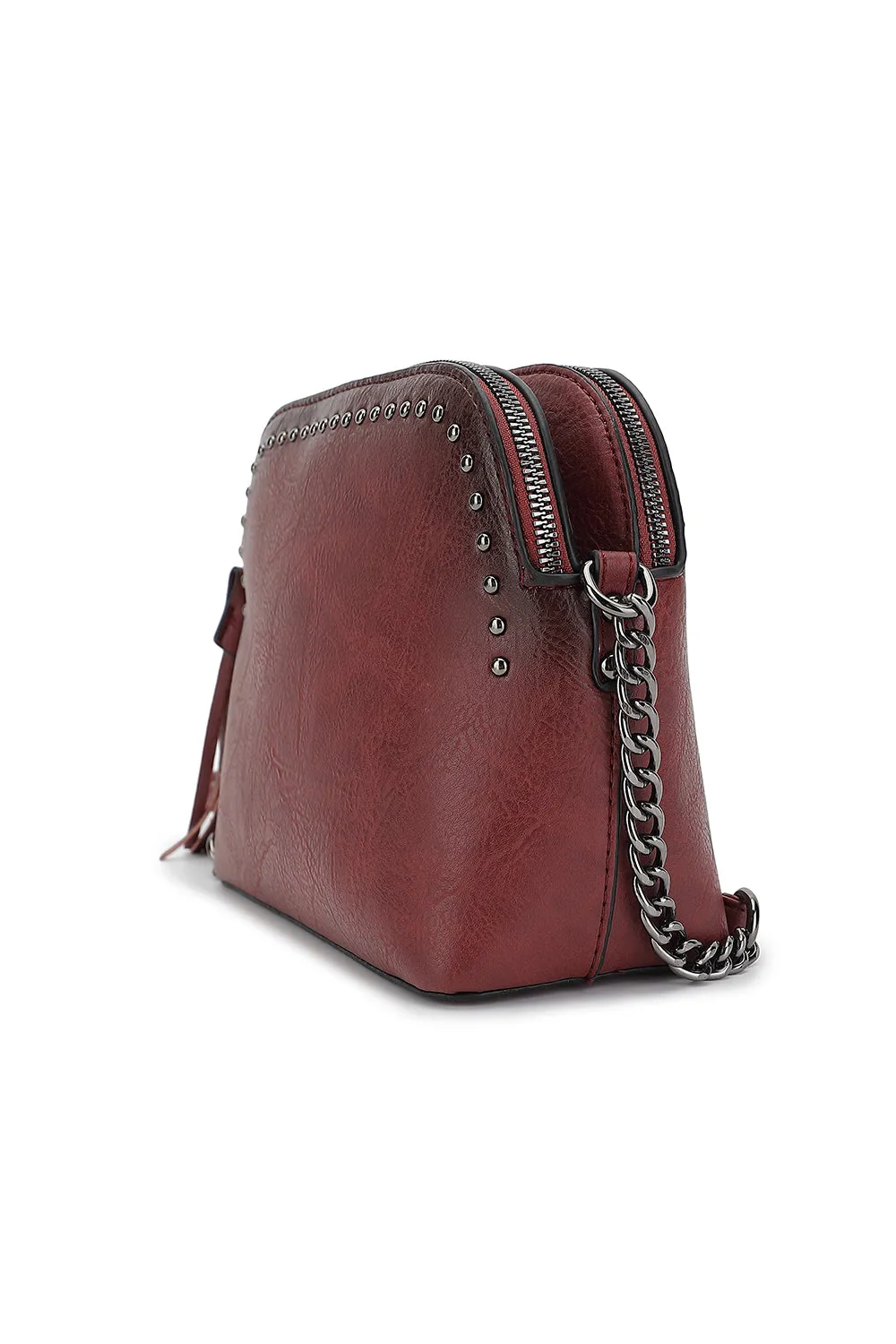TRIPLE COMPARTMENT CROSSBODY sold by Charming Charlie product image thumbnail 3