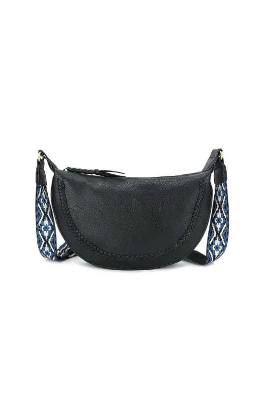 Guitar Strap Crossbody with Whipstitching sold by Charming Charlie
