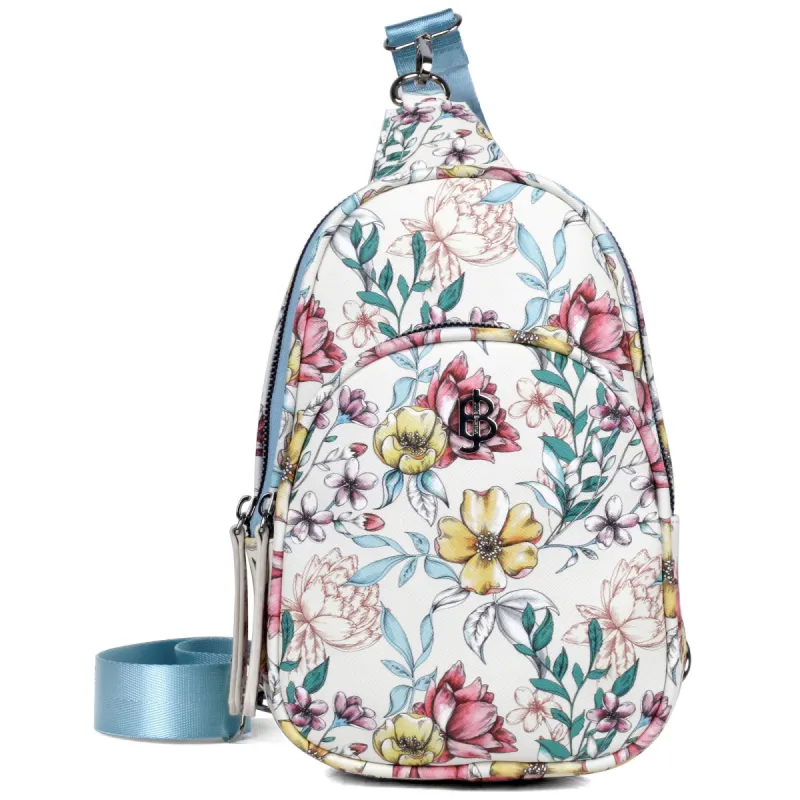 Julia Buxton Vegan Leather Sling Bag sold by Charming Charlie