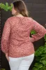 Plus Size Leopard Long Sleeve T-Shirt sold by Charming Charlie