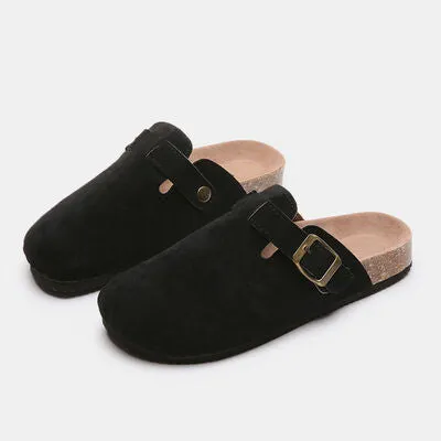 Suede Closed Toe Buckle Slide sold by Charming Charlie product image thumbnail 3