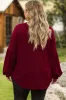 Plus Size Round Neck Dropped Shoulder T-Shirt sold by Charming Charlie