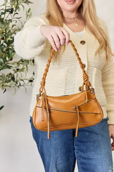SHOMICO Braided Strap Shoulder Bag sold by Charming Charlie product image thumbnail 5