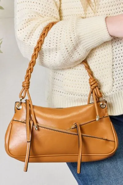 SHOMICO Braided Strap Shoulder Bag sold by Charming Charlie