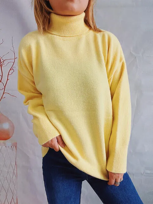 Turtleneck Long Sleeve Sweater sold by Charming Charlie