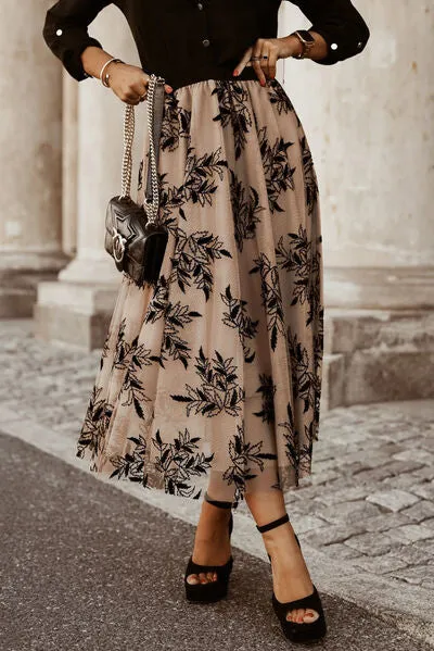 Embroidered High Waist Maxi Skirt sold by Charming Charlie