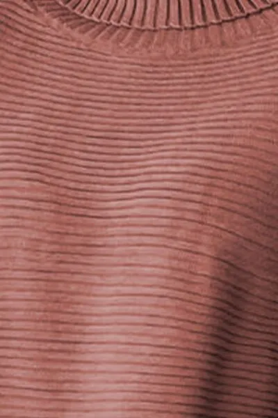 Ribbed Turtleneck Dropped Shoulder Pullover Sweater sold by Charming Charlie product image thumbnail 3