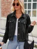 Pocketed Collared Neck Denim Jacket sold by Charming Charlie