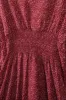 Smocked V-Neck Balloon Sleeve Dress sold by Charming Charlie